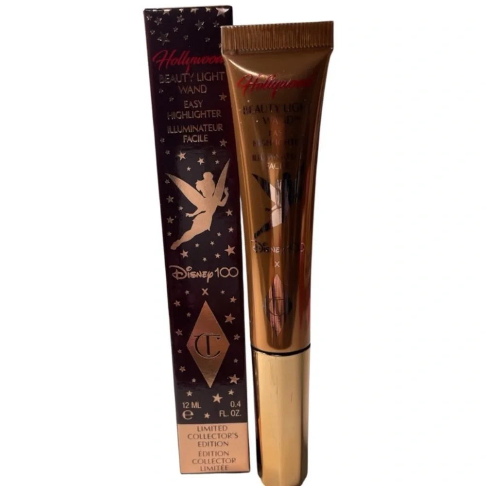 Charlotte Tilbury x‎ Disney Beauty Light Wand Highlighter in Spotlight- NIB